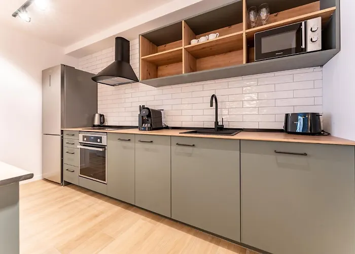 Lägenhet Luxury Beachfront Living On The With Big Terrace *