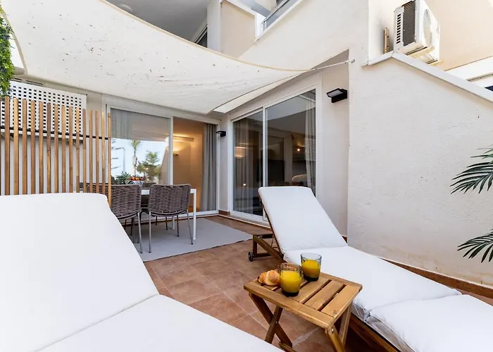 Luxury Beachfront Living On The With Big Terrace * Torremolinos